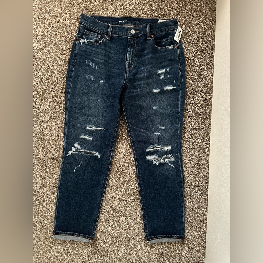 Old navy mid-rise boyfriend sz 6 NWT